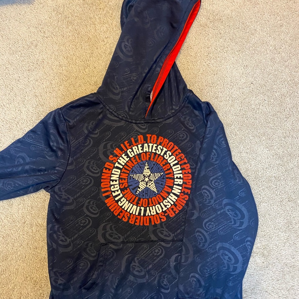 Boys Captain America Sweatshirt